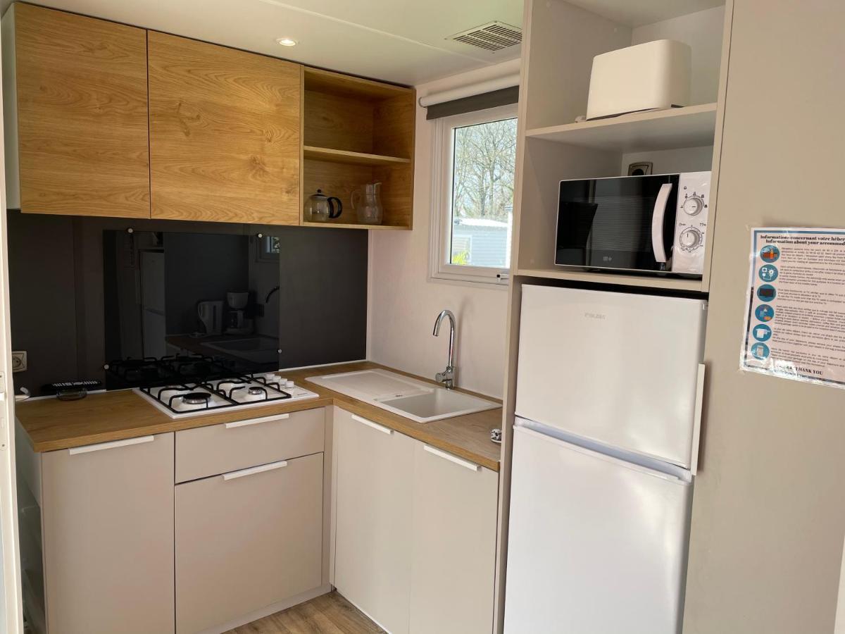 Mobilhome Tout Confort R10 Domaine De Lanniron Quimper Exterior foto